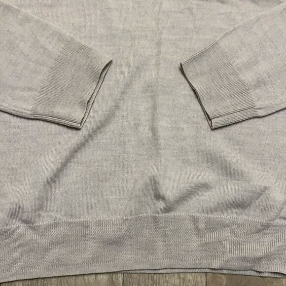 Mens NWOT Express 100% Merino Wool V-Neck Pullover Sweater - Picture 6 of 7